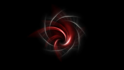 abstract illustration on black background