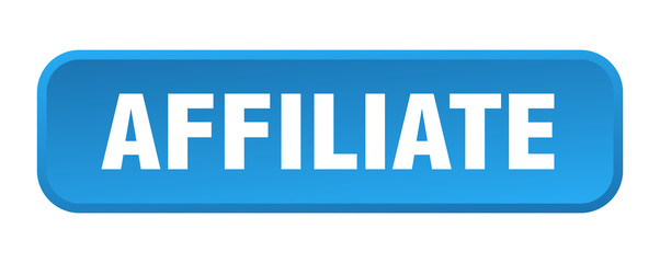 affiliate button. affiliate square 3d push button