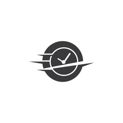 Fast time Logo Template vector symbol