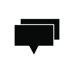 Naklejka premium bubble speech icon