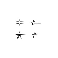 Star logo vector icon design