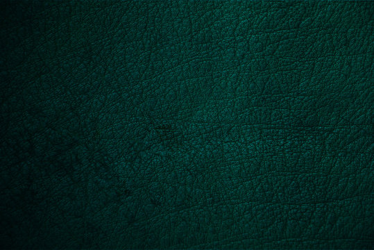 green leather background