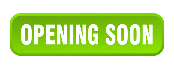 opening soon button. opening soon square 3d push button