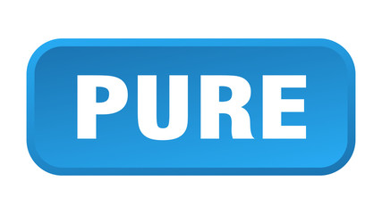 pure button. pure square 3d push button