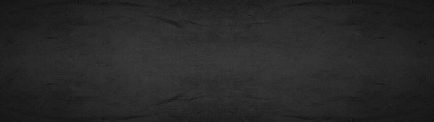 Black anthracite stone concrete texture background panorama banner long	