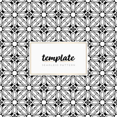 Colorful mandala seamless pattern vector