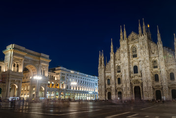 Fototapeta na wymiar Il Duomo di Milan