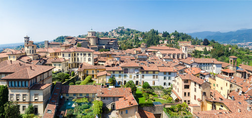Fototapeta na wymiar Old City of Bergamo
