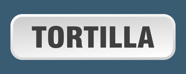 tortilla button. tortilla square 3d push button