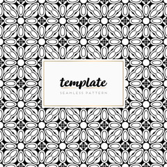 Colorful mandala seamless pattern vector