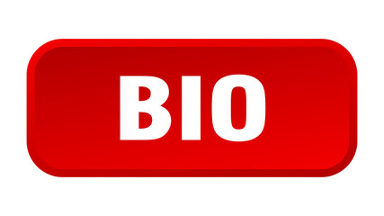 bio button. bio square 3d push button