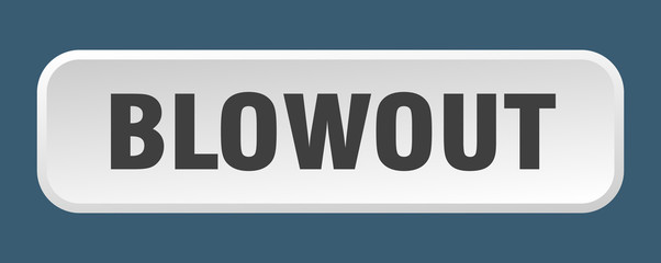 blowout button. blowout square 3d push button