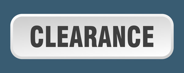 clearance button. clearance square 3d push button