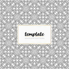 Colorful mandala seamless pattern vector