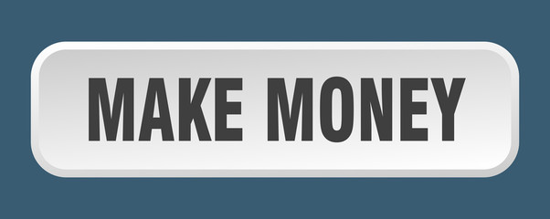 make money button. make money square 3d push button