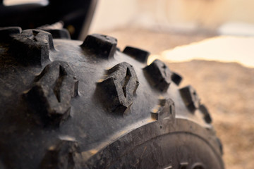 wheel of ATV vehicle