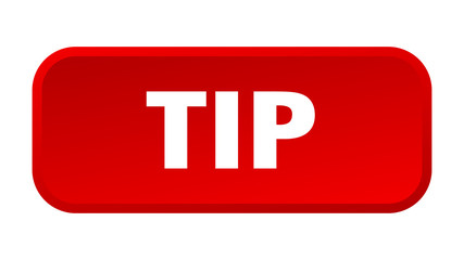 tip button. tip square 3d push button