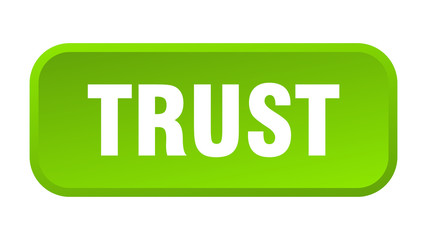 trust button. trust square 3d push button