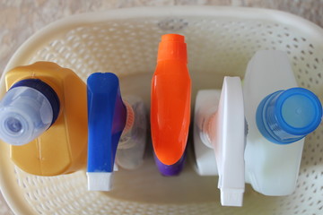 cleaning disinfection kit household chemicals