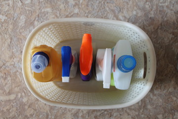 cleaning disinfection kit household chemicals