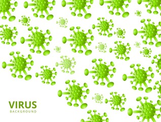 Coronavirus covid-19 global pandemic disease outbreak background