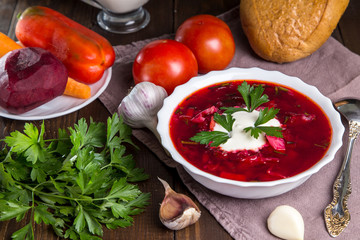 Image with borsch.