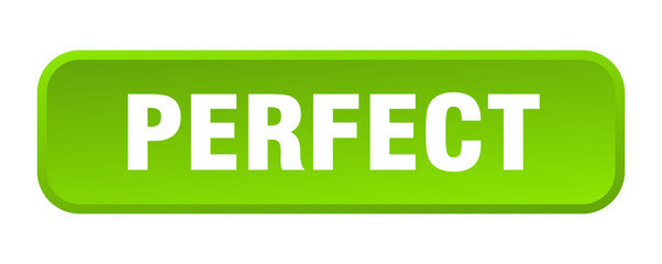 perfect button. perfect square 3d push button