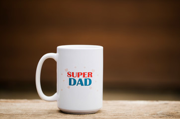 Coffee cup. Father day