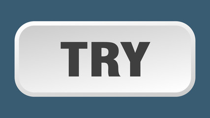 try button. try square 3d push button