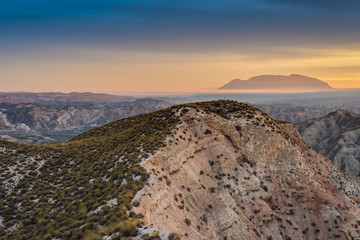 Hoya de Guadix in Andalusia, Spain