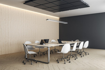 Contemporary conference interior