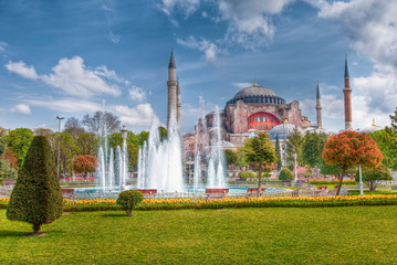 Hagia Sofia Mosque at Istanbul