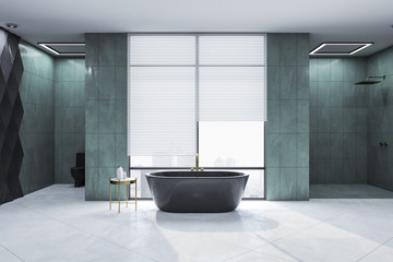 Modern bathroom room