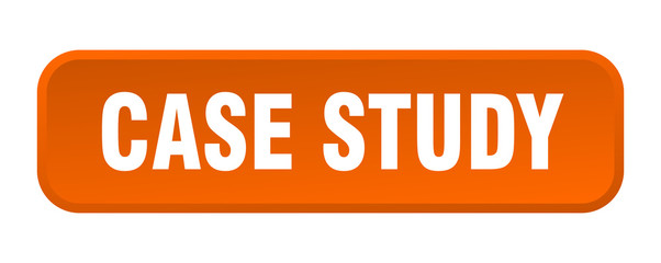 case study button. case study square 3d push button
