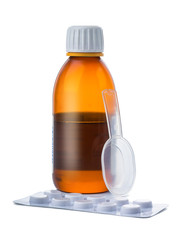 Syrup and pills