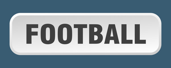 football button. football square 3d push button