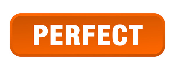 perfect button. perfect square 3d push button