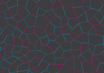 Obraz premium Seamless line texture. Abstract geometric pattern with crossing thin straight lines. Grey background