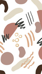 Vector abstract story social media delicate template background