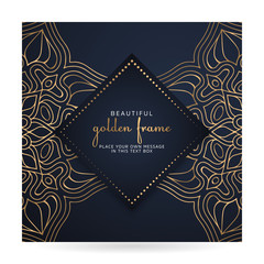 luxury ornamental mandala design background