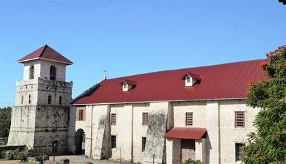 Baclayon Church in Bohol island Philippines