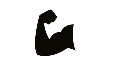 Fitness logo flat design
