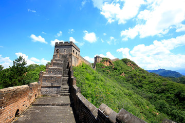 The Great Wall is in China.