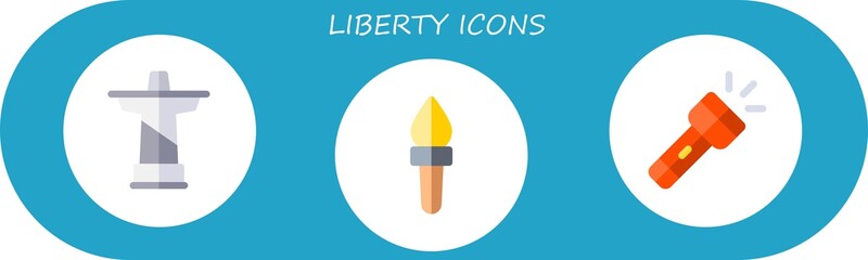 liberty icon set