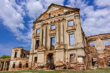 the old castle in the open air