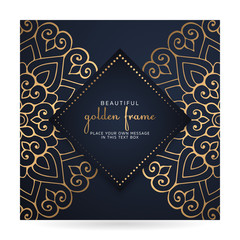 luxury ornamental mandala design background