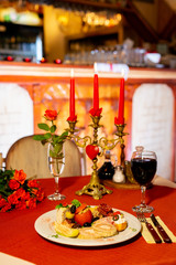 EAT VEGETABLES VEGETABLES WINE CANDELS
