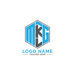 Mklg letter logo vector