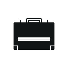 Briefcase icon, bag, suitcase,luggage ,Flat design, vector illustration, vector.