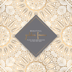 luxury ornamental mandala design background